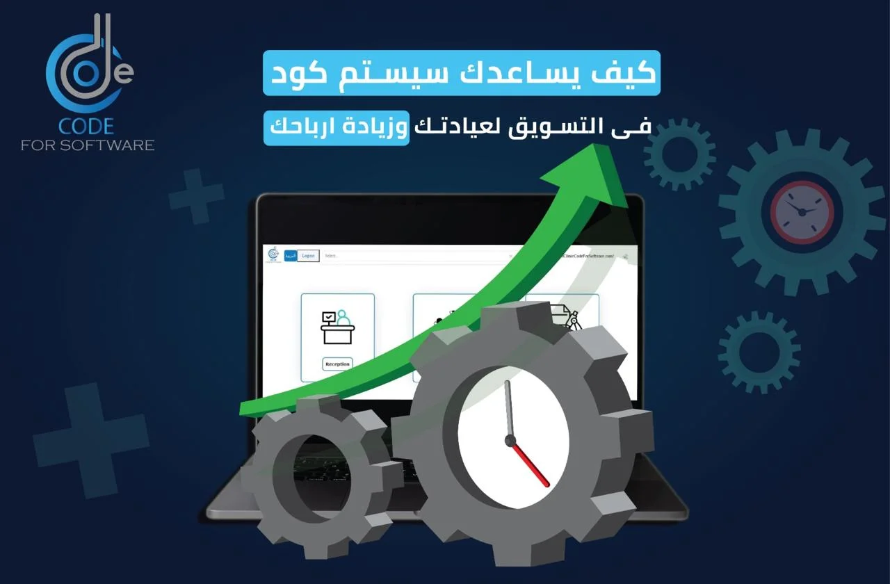 كيف يساعدك سيستم كود في التسويق لعيادتك وزيادة ارباحك ؟